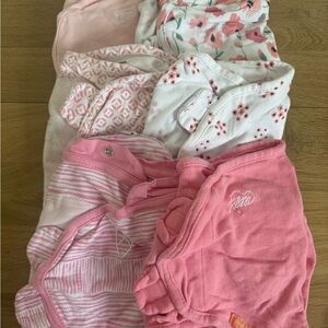 SwaddleMe Pink and White Sleep Sacks - 6 total